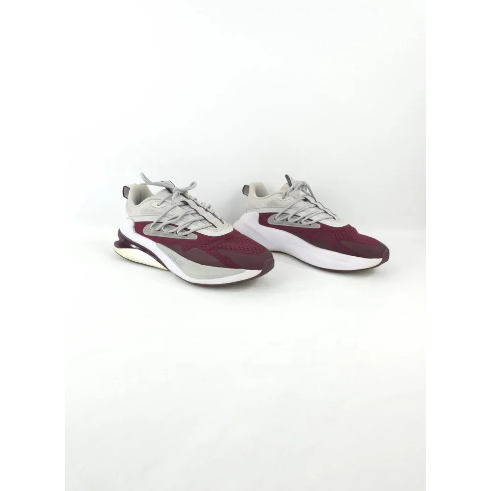 adidas AlphaBoost V2 NCAA Pack Texas A&M Maroon/Grey/White Low Top Sneaker US 10